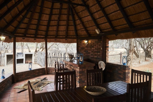 Stevensford Game Reserve buitenruimte bij huisje